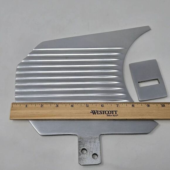 VINTAGE GENERAL SLICING COMMERCIAL FOOD MEAT SUPPORT PLATE GUIDE SM-9B PARTS - Picture 6 of 6